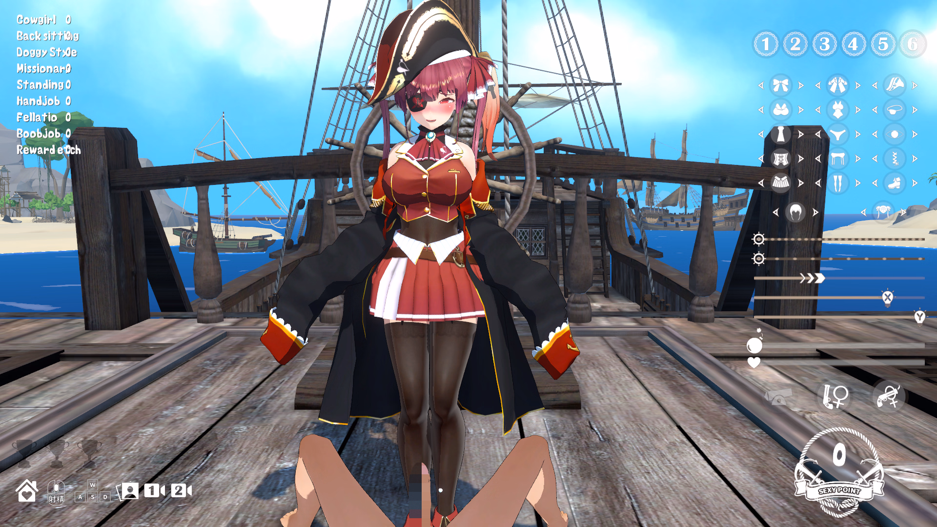 Unity Completed Sailing! I Want to Fuck the Big-Breasted Captain of My Dreams! [Final] [MofuMofuGames]