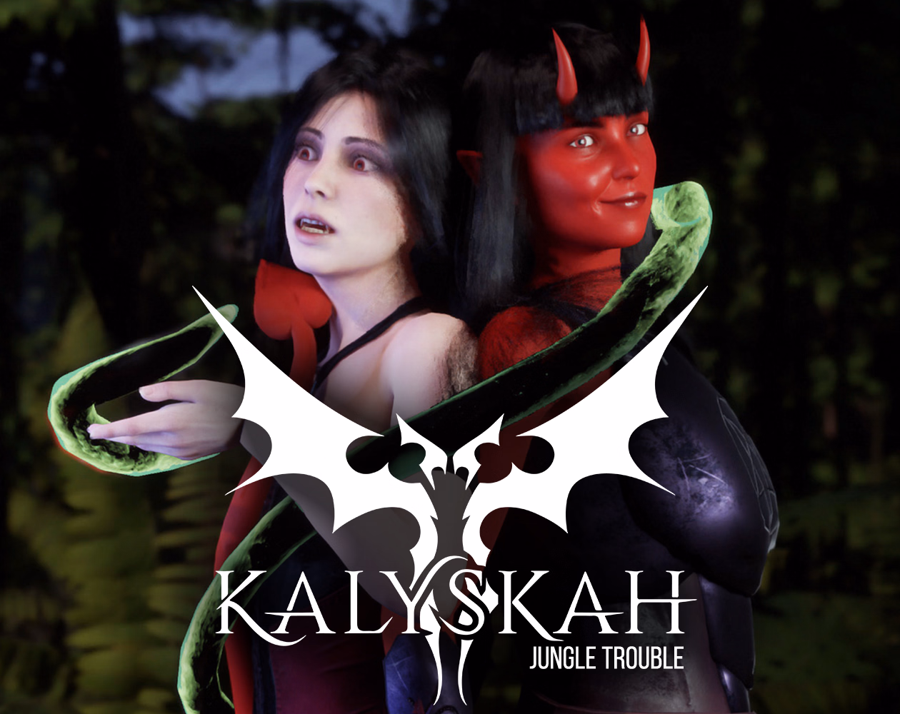 VN Ren'Py Abandoned Kalyskah: Jungle Trouble! [v0.4] [NobreLobo]