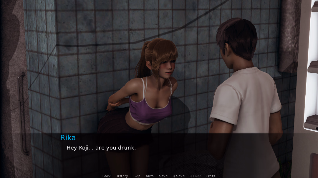 VN Ren'Py Abandoned The College Life of Rika Tanaka [v0.5] [Fritzstomper]