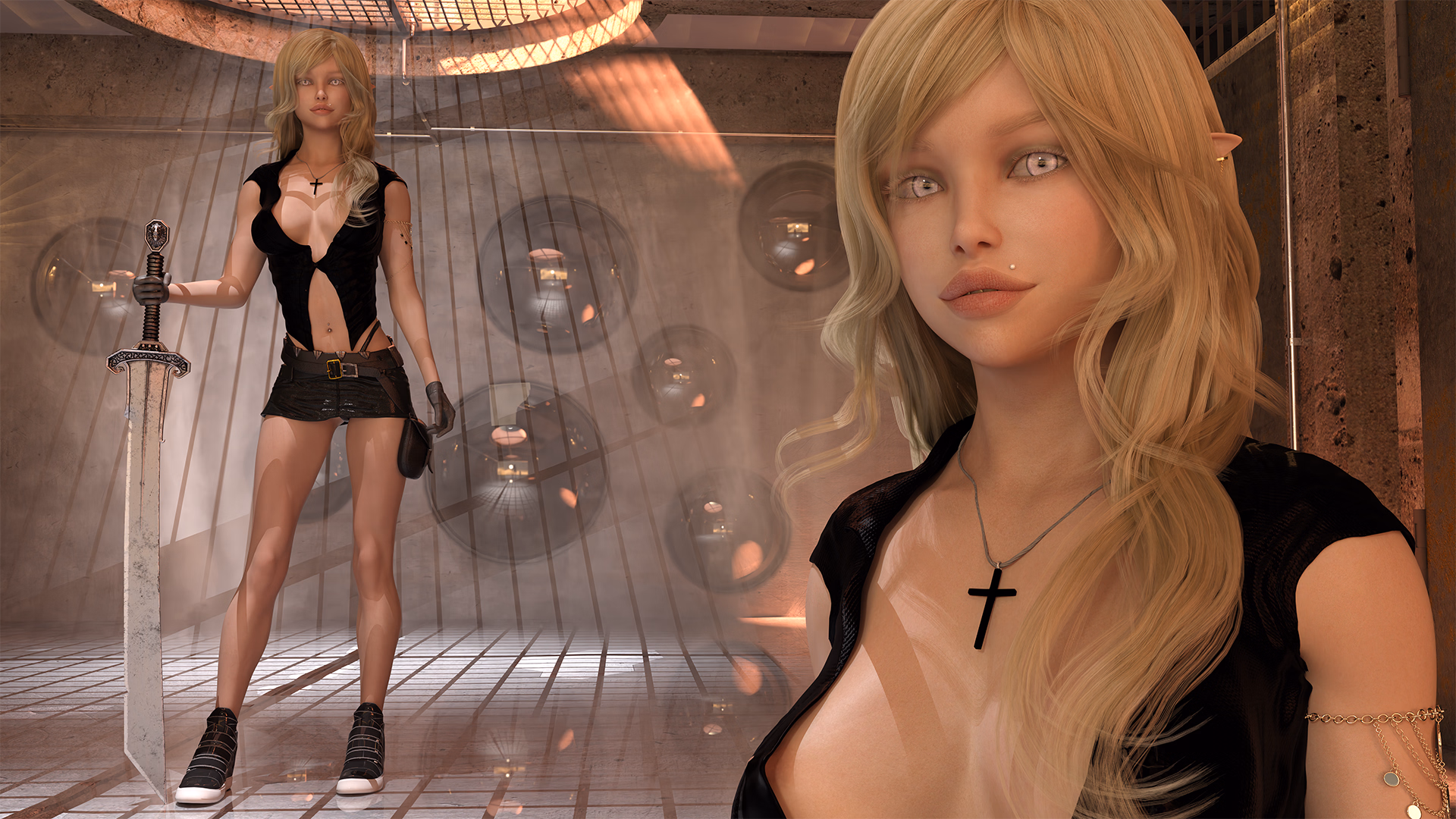 VN Ren'Py Give Me a Sun [v7.5] [Namco15]