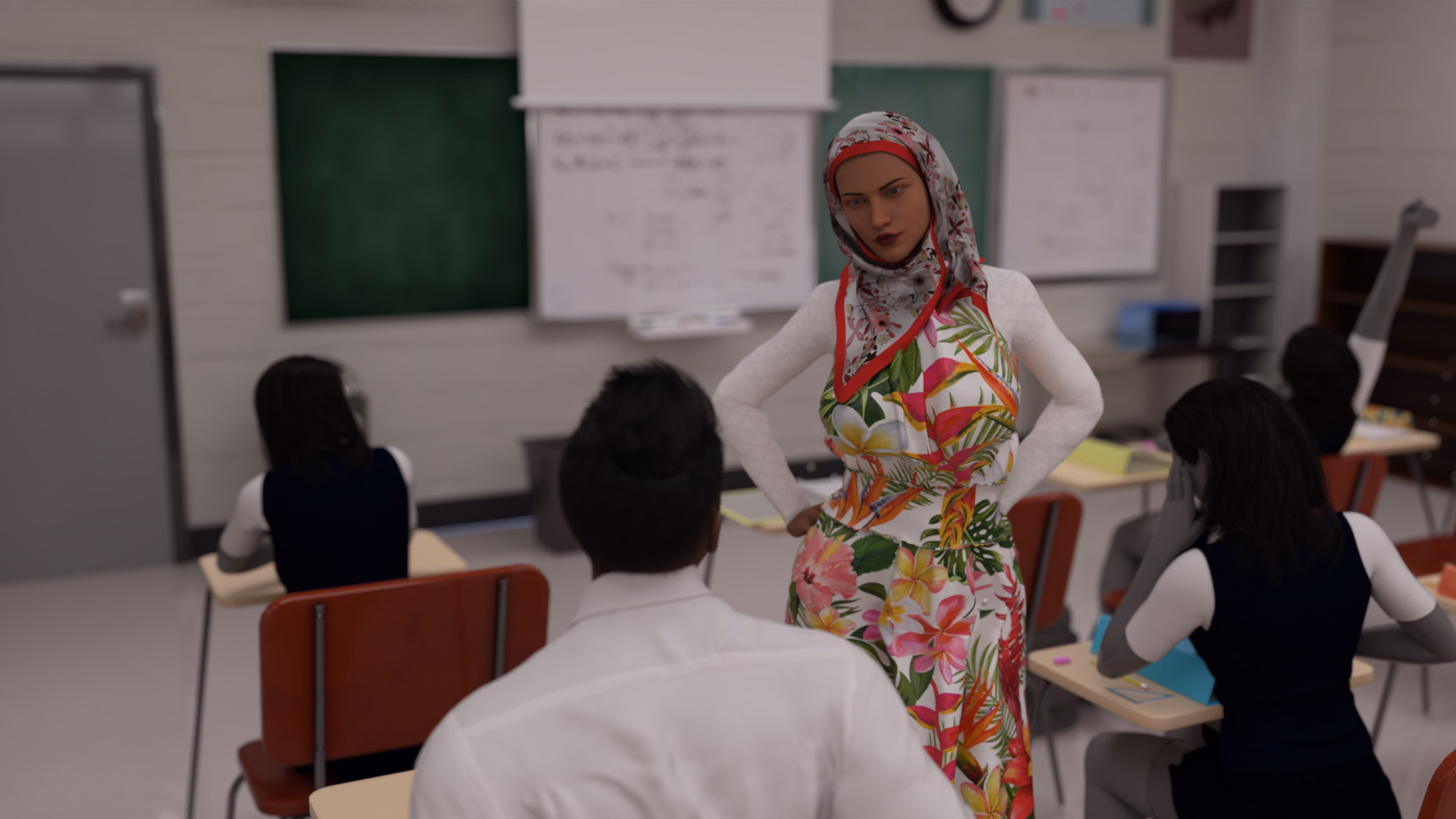 VN Ren'Py Abandoned Teacher Suraya [v0.1] [Studio32]