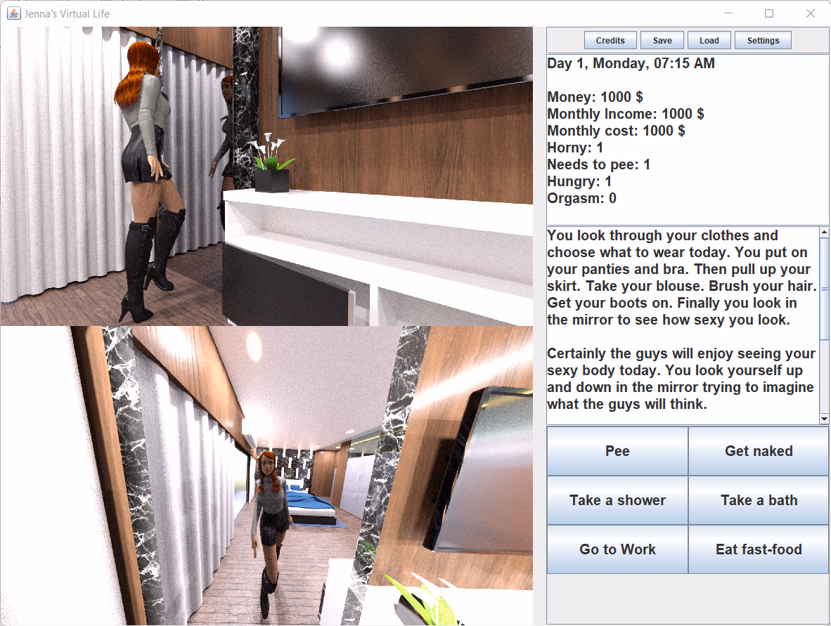 Others Abandoned Jenna's Virtual Life [v1.1] [FairyHataka]