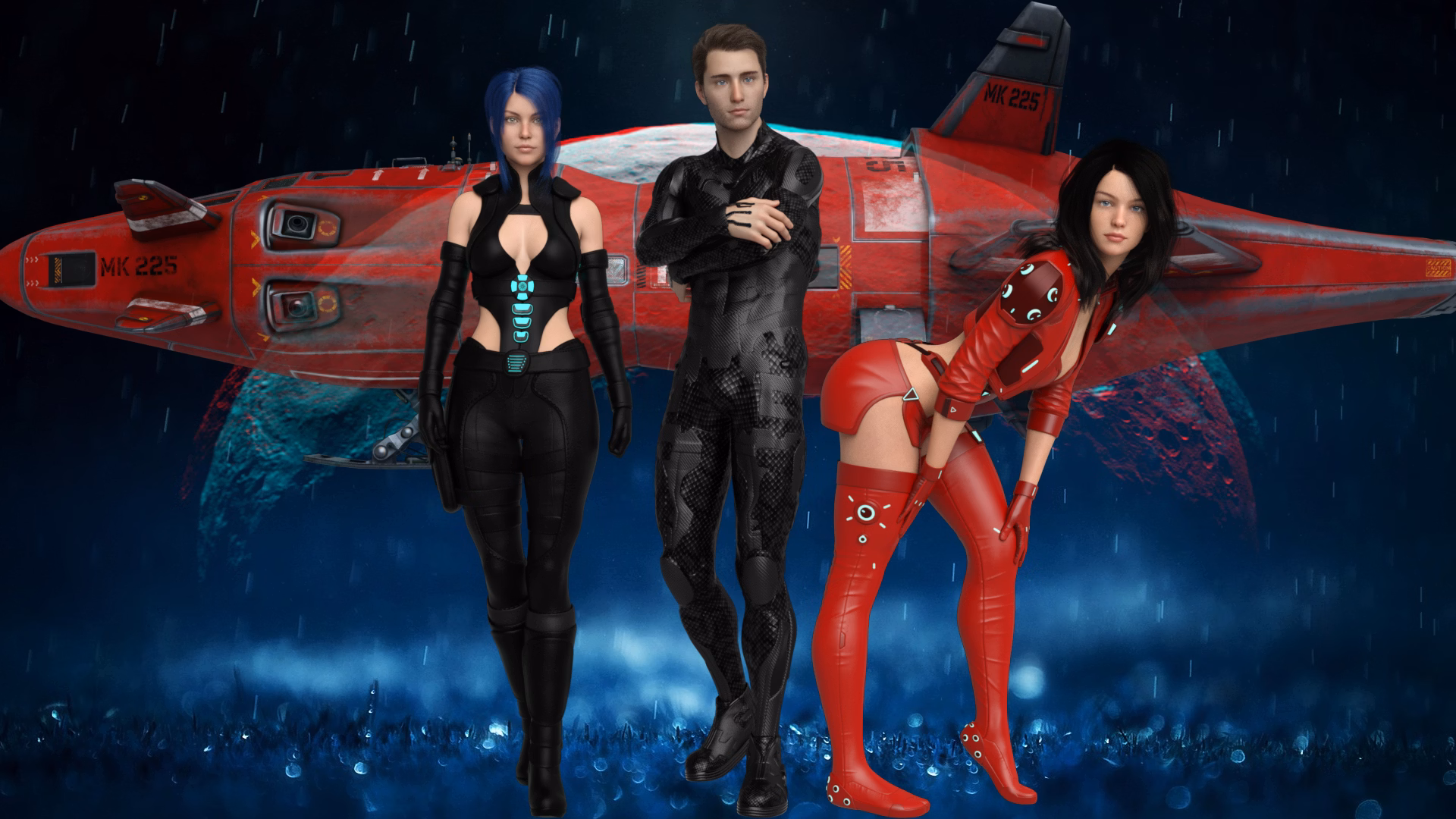 Ren'Py Abandoned Tales of a Space Pirate [v0.3] [ShadyLab] download