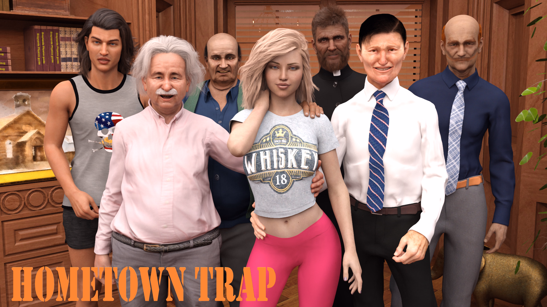 VN Ren'Py Abandoned Hometown Trap [v1.5] [Spaceball1]