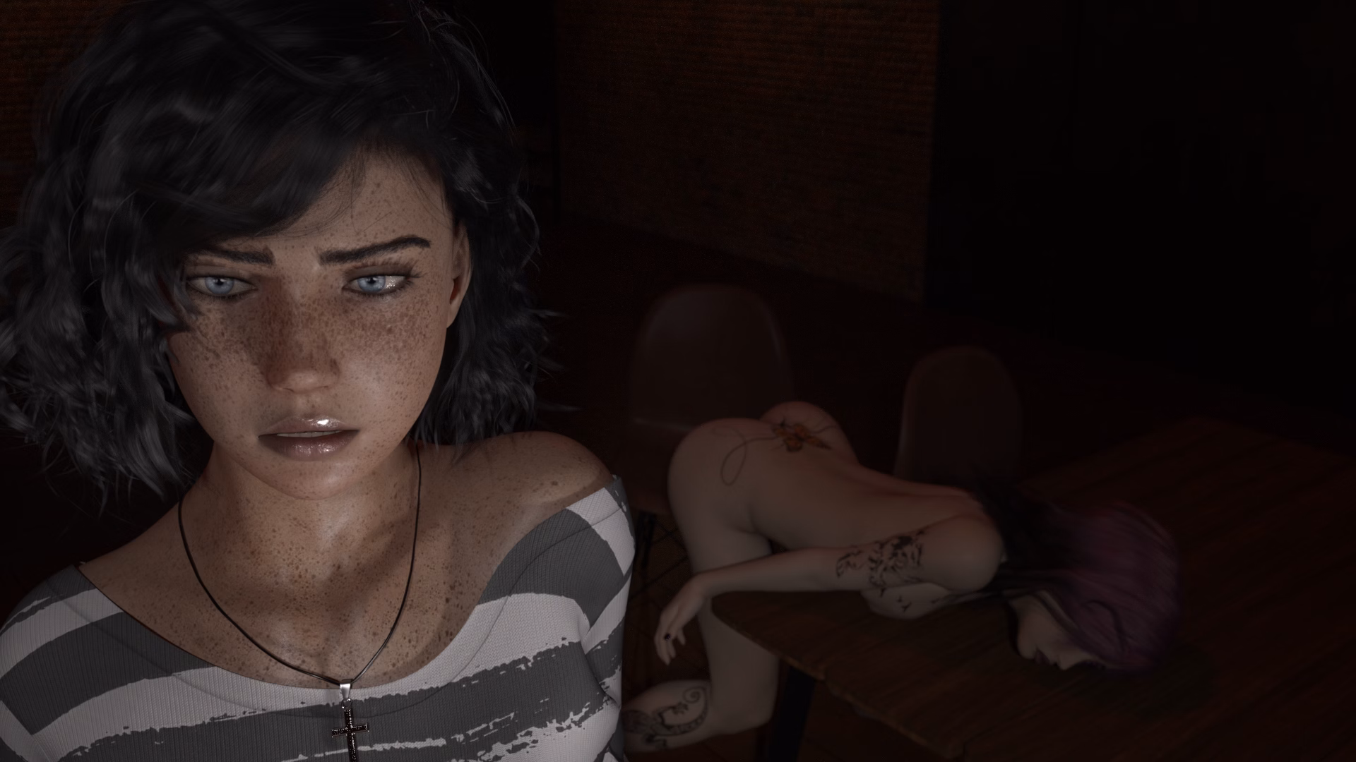 VN Ren'Py Abandoned The Theater of Sinners [v0.3 ALPHA 1] [JustXThings]