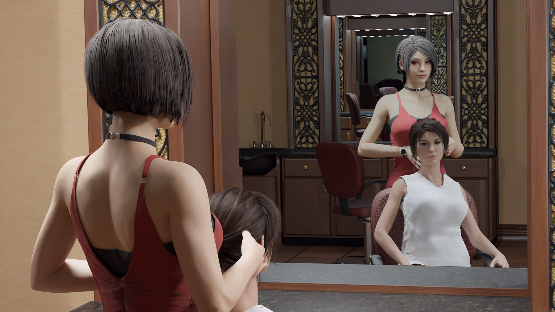 VN Ren'Py Completed Lara's Makeover [Final] [Smut3d]