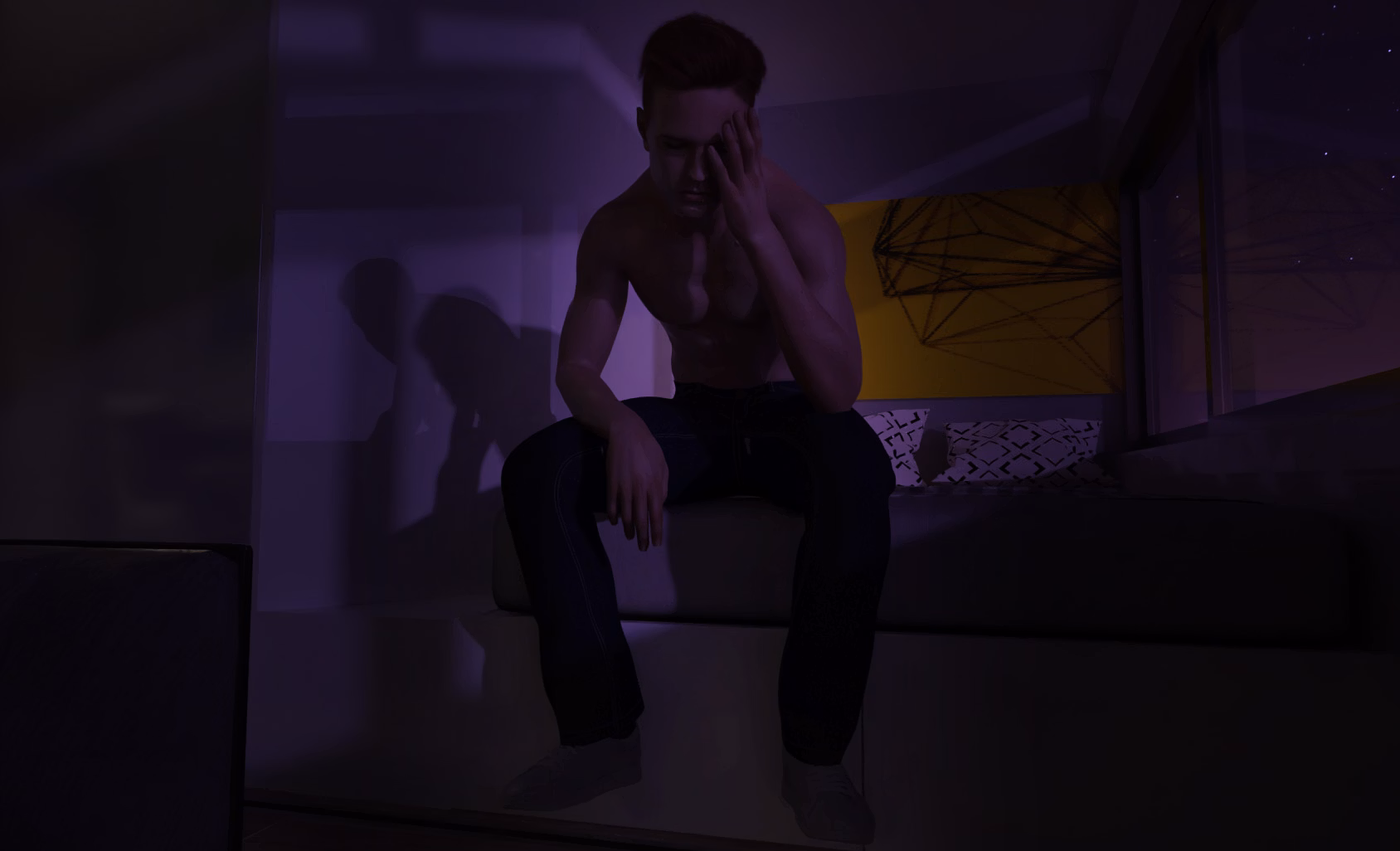 VN Ren'Py Abandoned After That Night [Christmas Special] [ATN Develop]