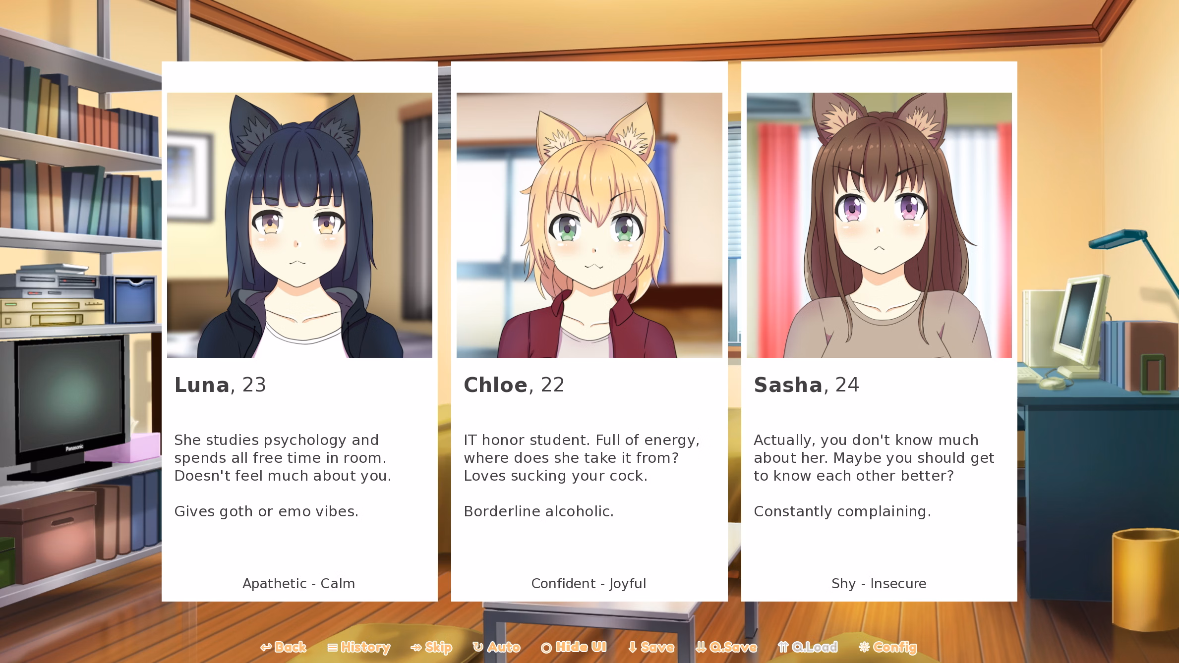 VN Ren'Py Completed Cats in Heat [Final] [Artoonu]