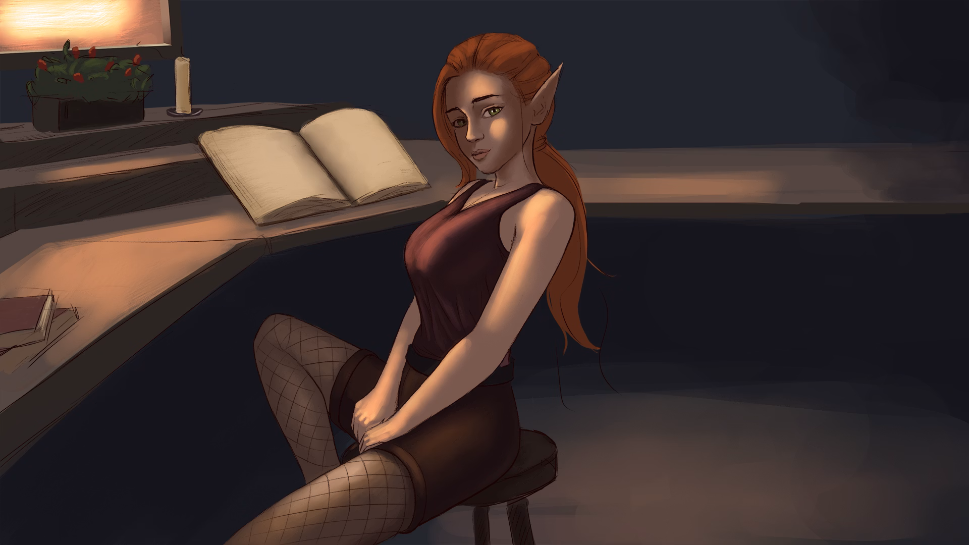 VN Ren'Py Abandoned Elvensang [Ep. 5] [Worlaix]
