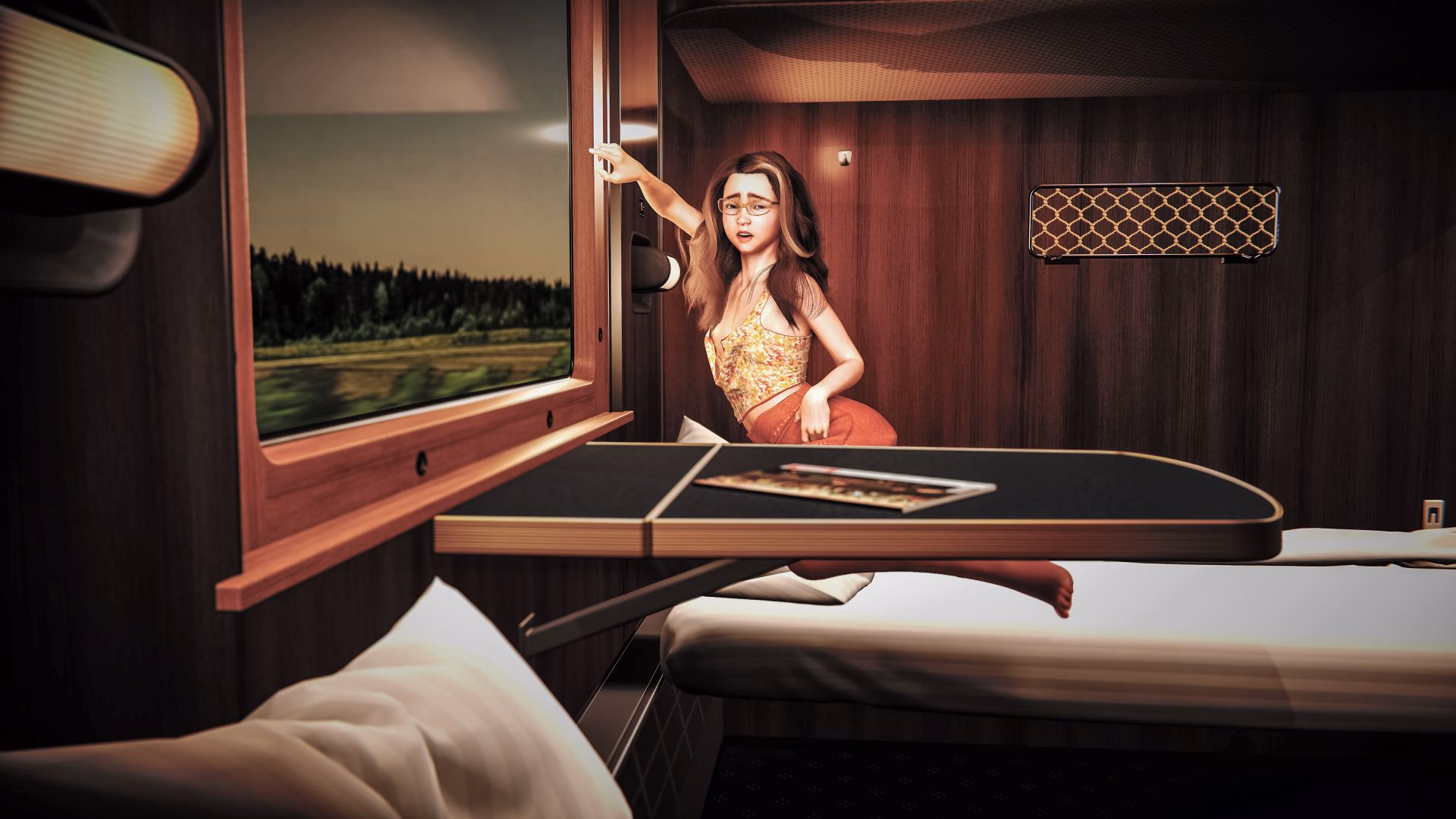 Ren'Py Completed The Train Window [Final] [Pestus Games]