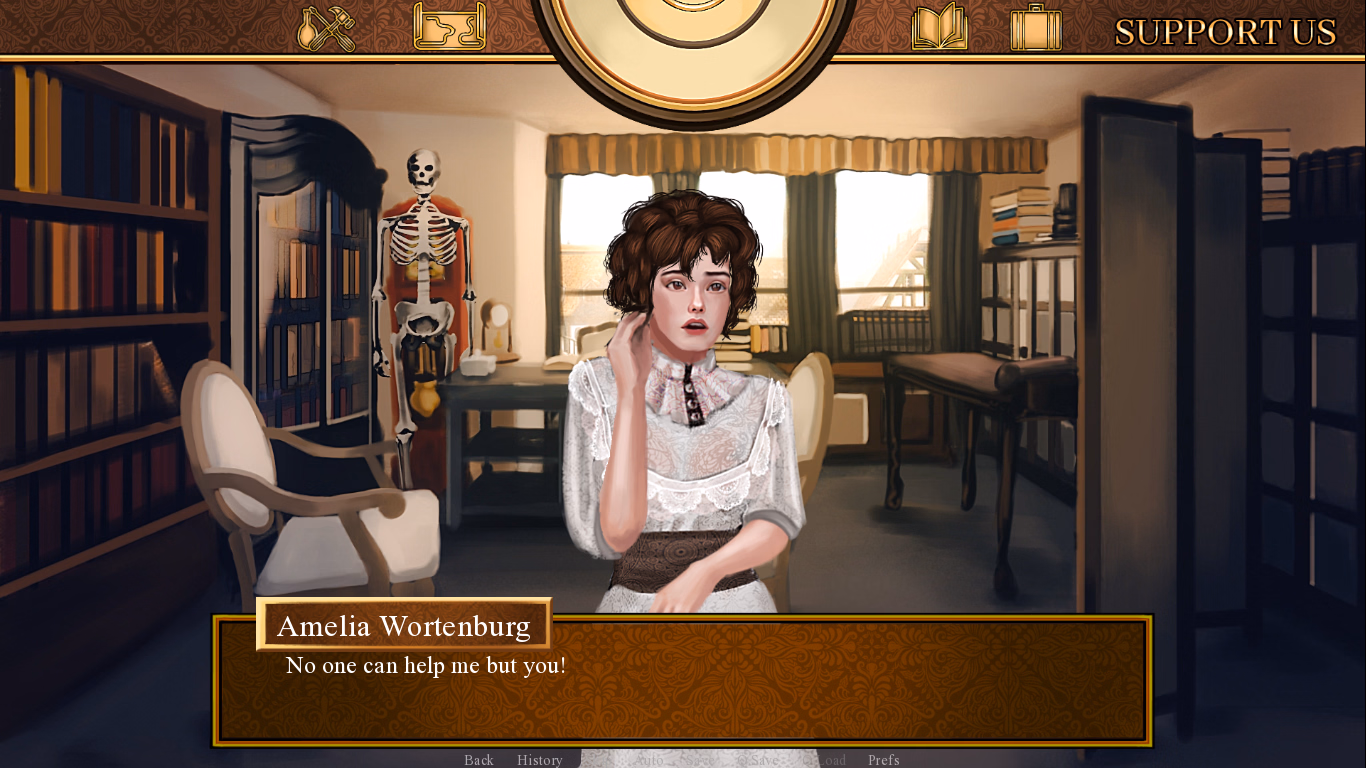 VN Ren'Py Abandoned The Mansion of Griffin [Ch. 1] [TeamRodent]