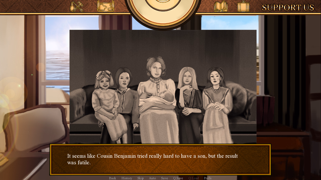 VN Ren'Py Abandoned The Mansion of Griffin [Ch. 1] [TeamRodent]