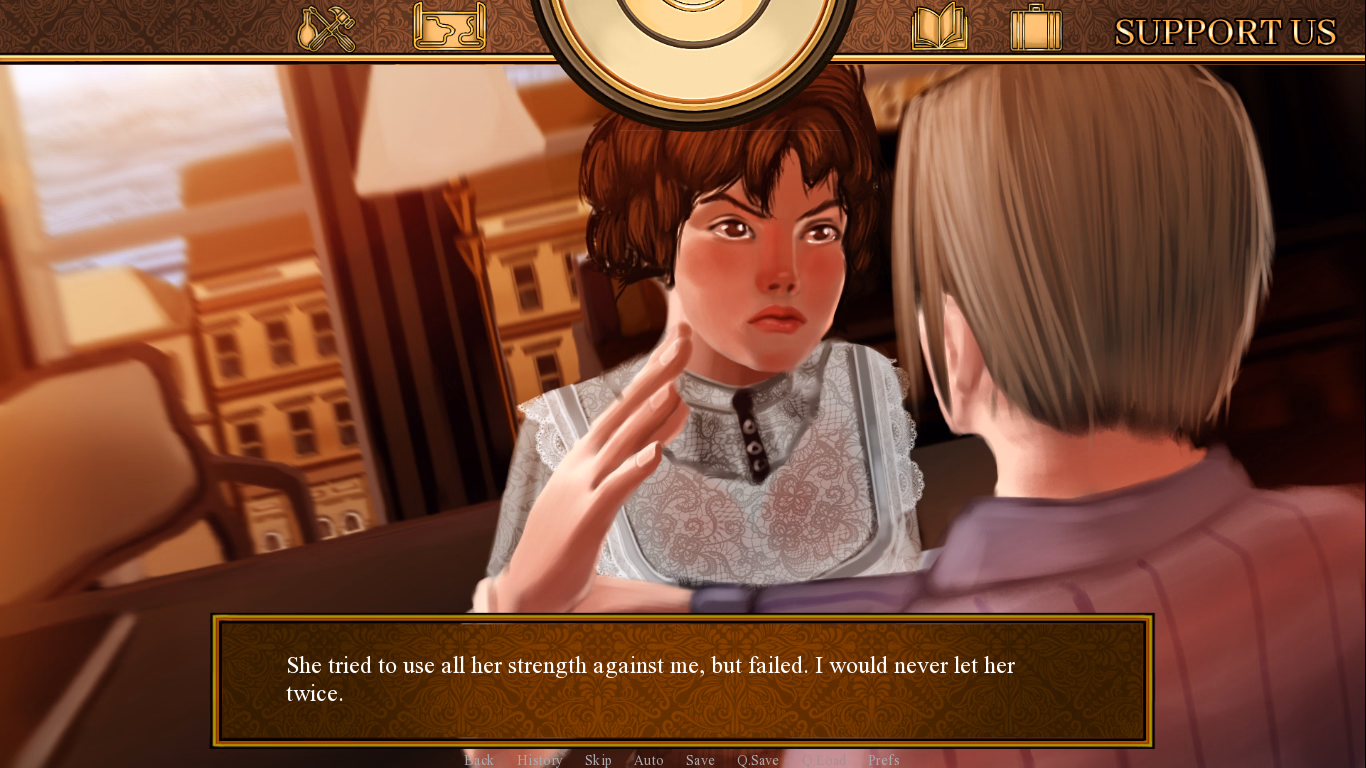 VN Ren'Py Abandoned The Mansion of Griffin [Ch. 1] [TeamRodent]
