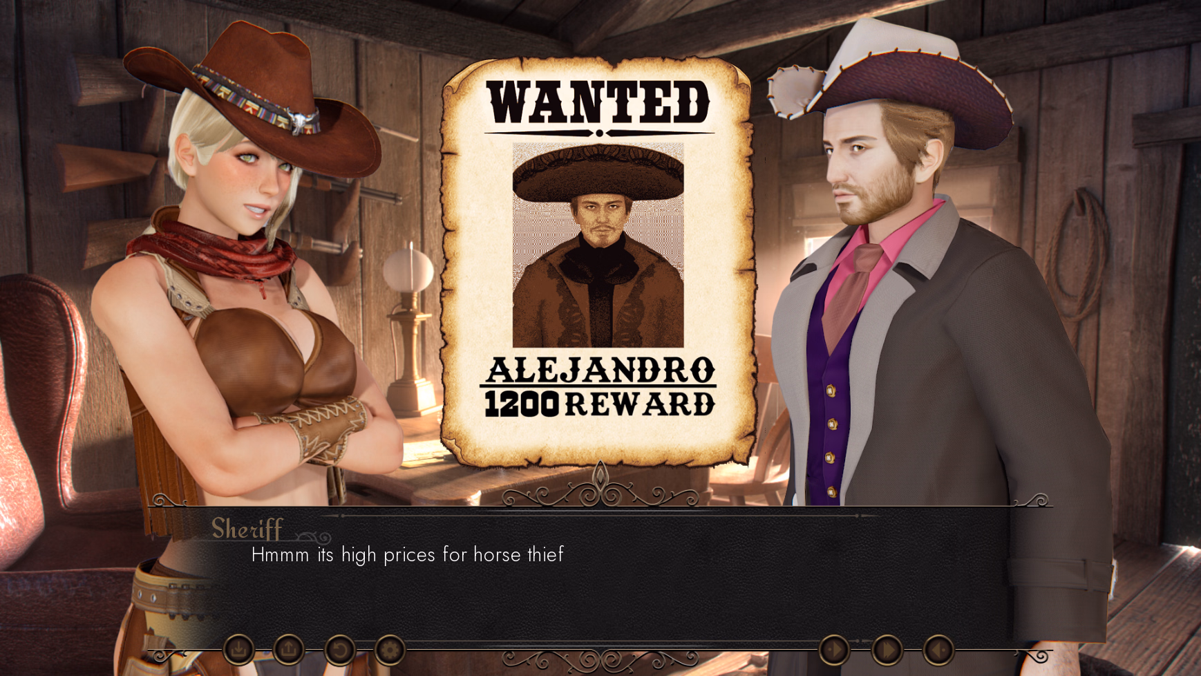 VN Ren'Py Completed The Outlaw [v3.0] [Sinccubus]