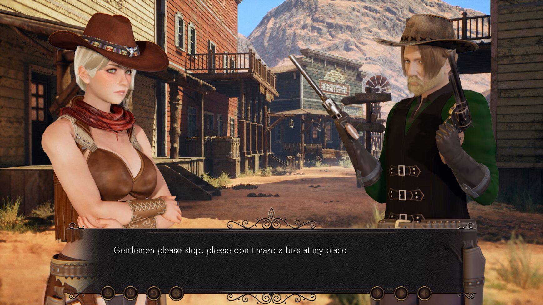 VN Ren'Py Completed The Outlaw [v3.0] [Sinccubus]