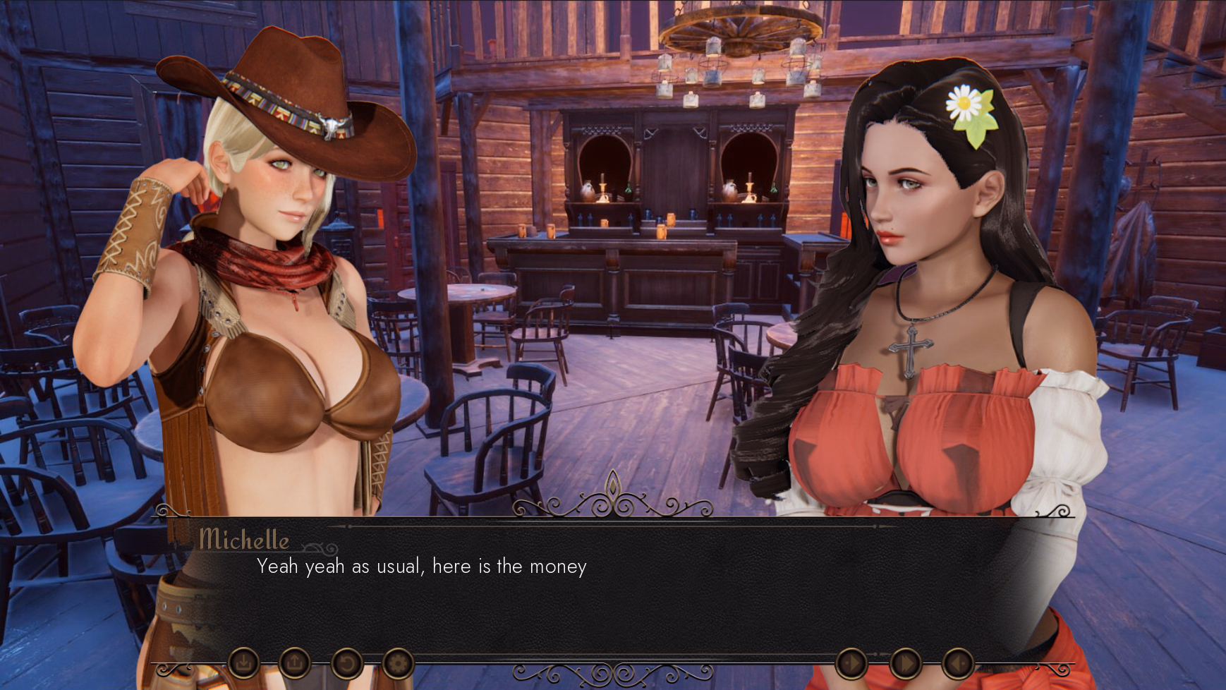 VN Ren'Py Completed The Outlaw [v3.0] [Sinccubus]