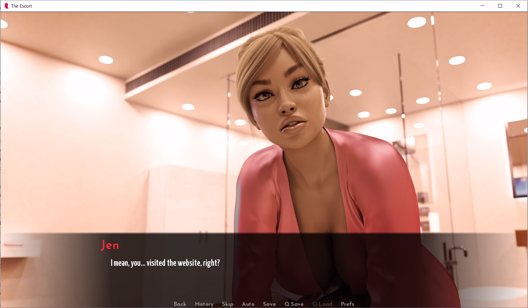 VN Ren'Py Completed The Escort [Final v1.01 SE] [DrFronkonstinMD]