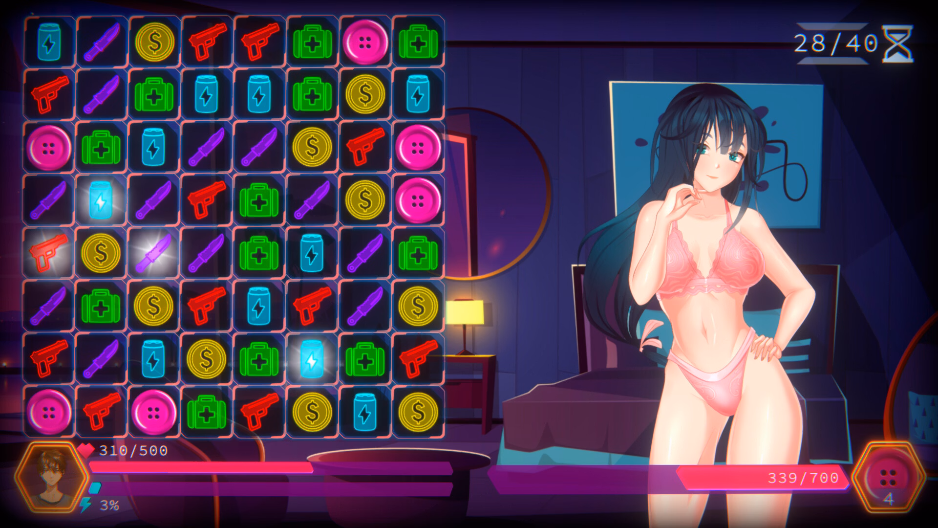 VN Unity Completed Gamer Girls- Futanari [Final] [Pirates Of The Digital Sea]