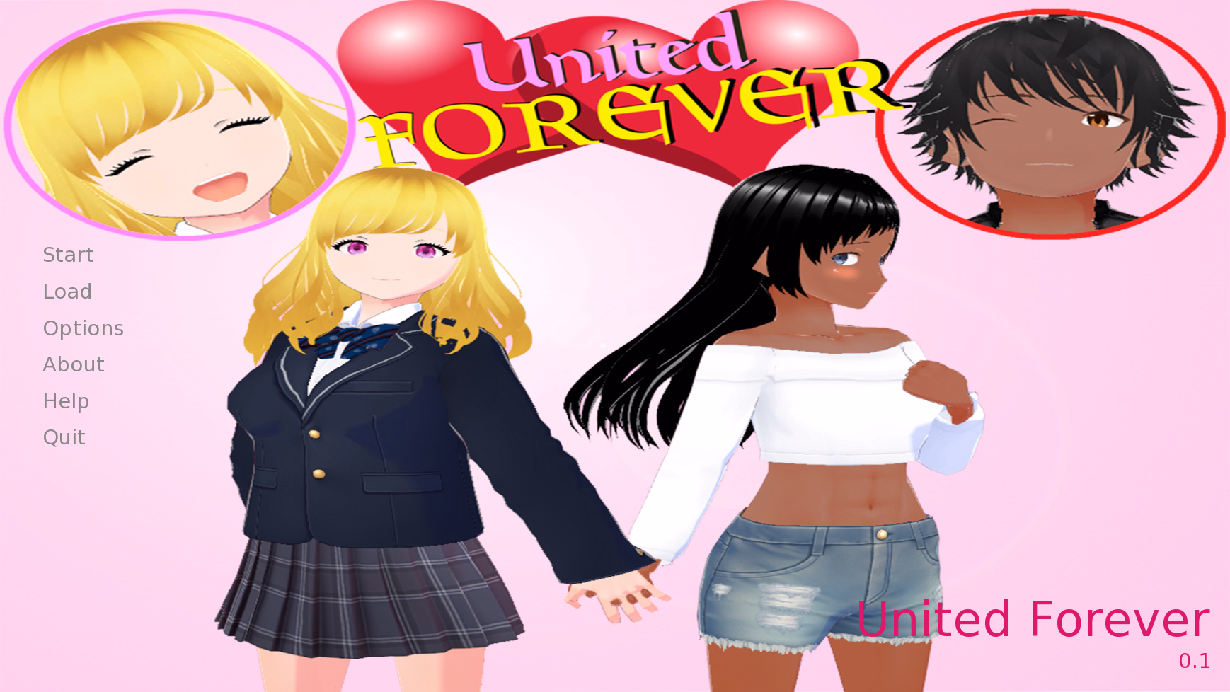 VN Ren'Py United Forever [v0.6] [Capky Games] download