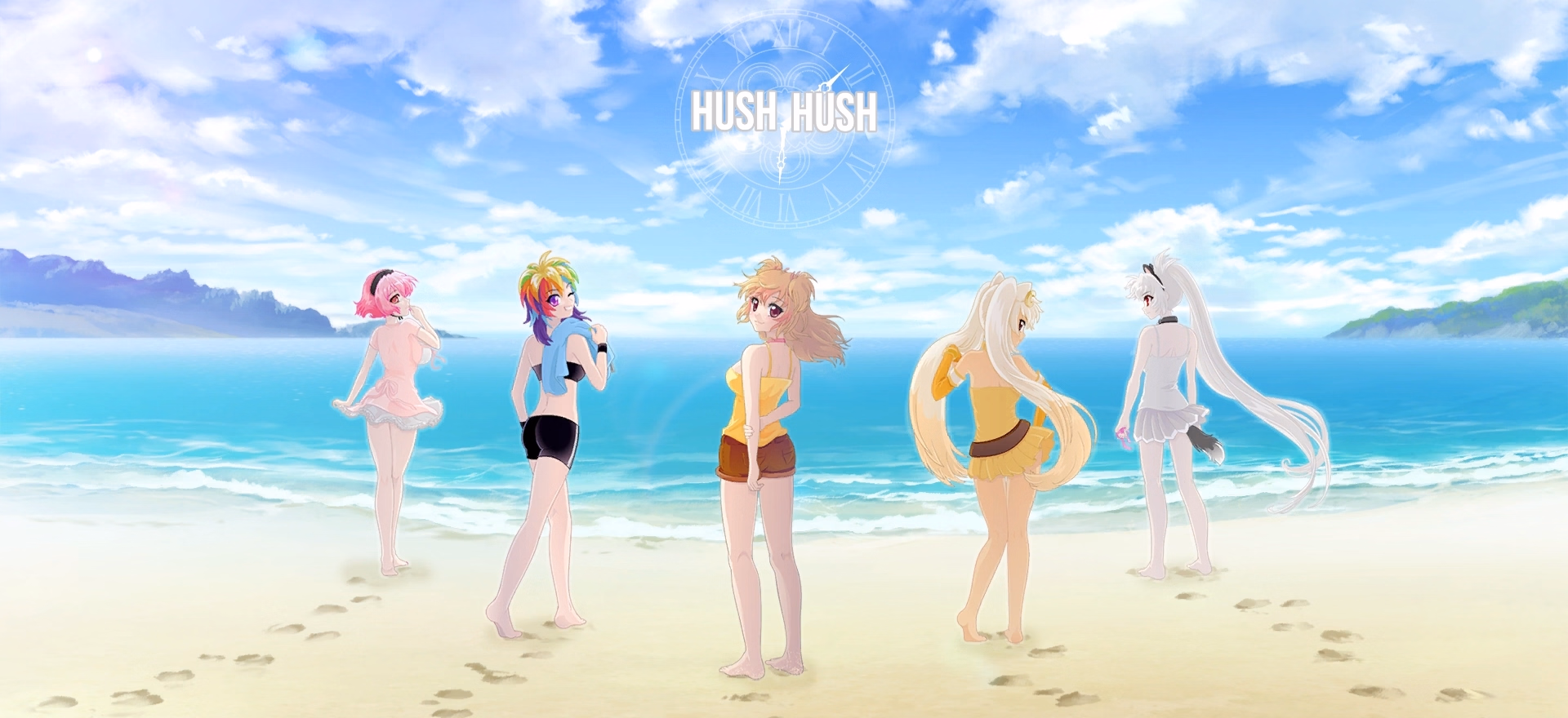 Unity Completed Hush Hush - Only Your Love Can Save Them [v0.324 + Peanut DLC] [Sad Panda Studios] download