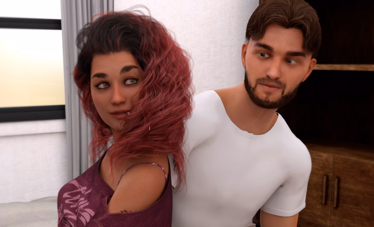 VN Ren'Py Abandoned Living Together [v0.1] [Delirium Karma]
