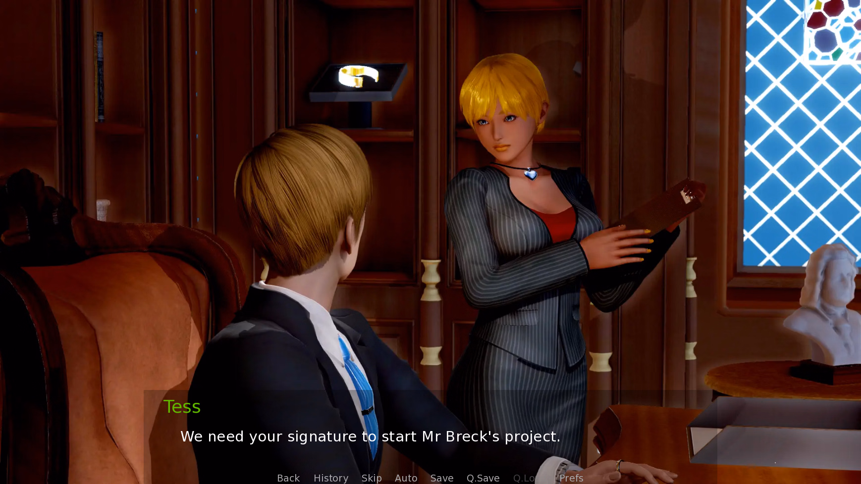 VN Ren'Py Completed Office Harasser [Final] [Hermes Game]