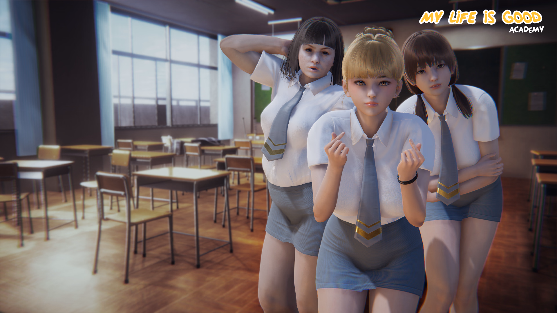 Ren'Py My Life Is Good: Academy [v0.02.6] [BOXgurih] download