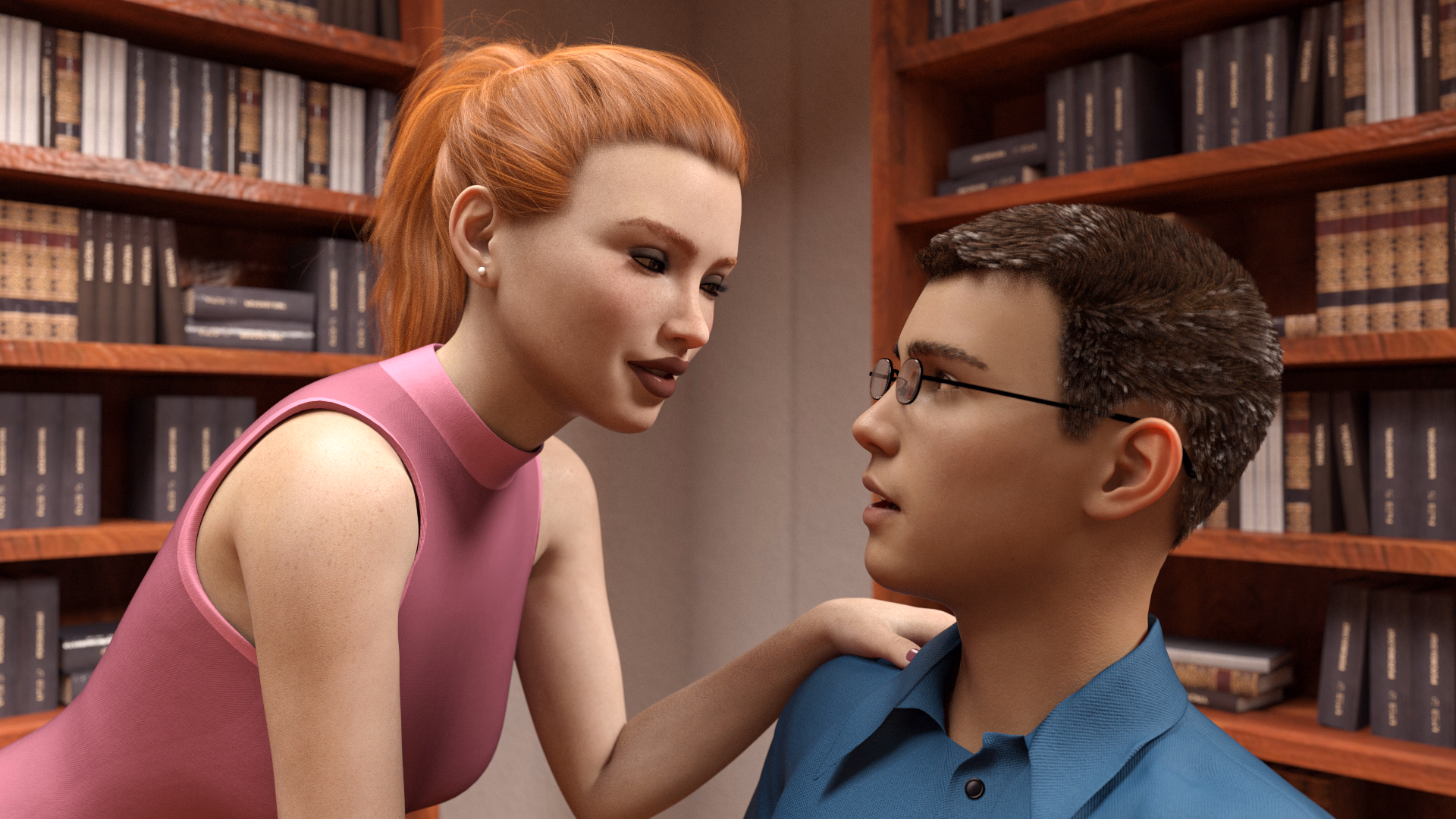 VN Ren'Py Abandoned Ménage à Moi [Part 1] [Alboe Interactive]