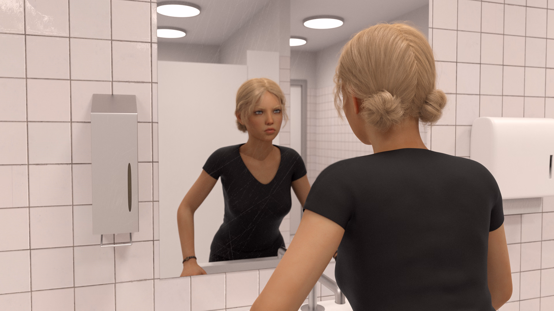 VN Ren'Py Abandoned Ménage à Moi [Part 1] [Alboe Interactive]