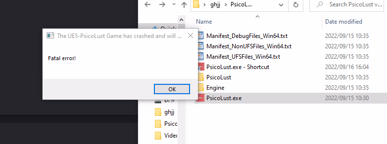 Unreal Engine Abandoned PsicoLust [v0.3.0] [Neroh Games]