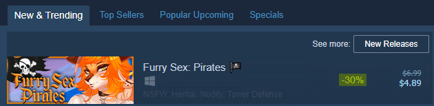 Unity Completed Furry Sex: Pirates ‍☠️ [Final] [Furry Tails]