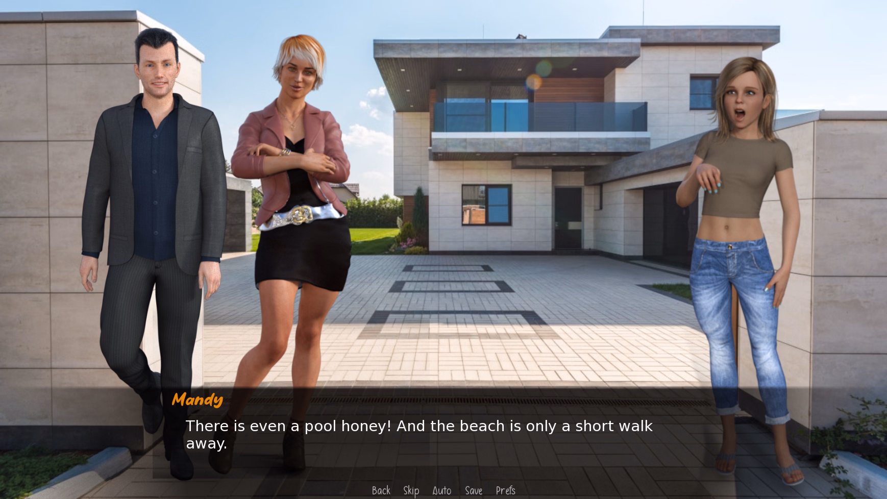 VN Ren'Py Completed Sandy Bay [v1.1] [Lex Apps Games]