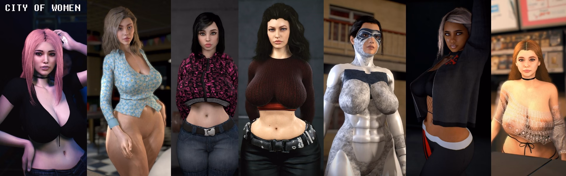 VN Ren'Py Abandoned The City of Women [v0.1] [I.T.K]
