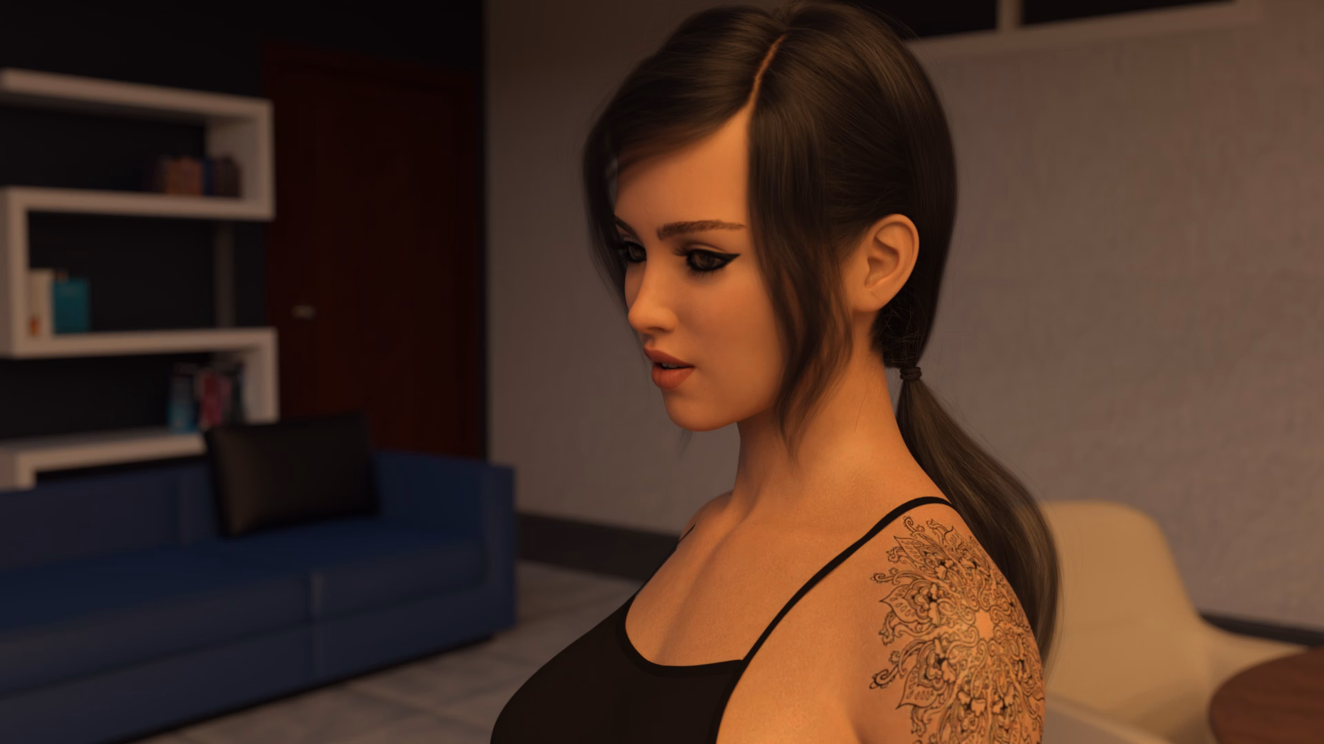 VN Ren'Py Abandoned Running Away [v0.8] [Mr. AJ]