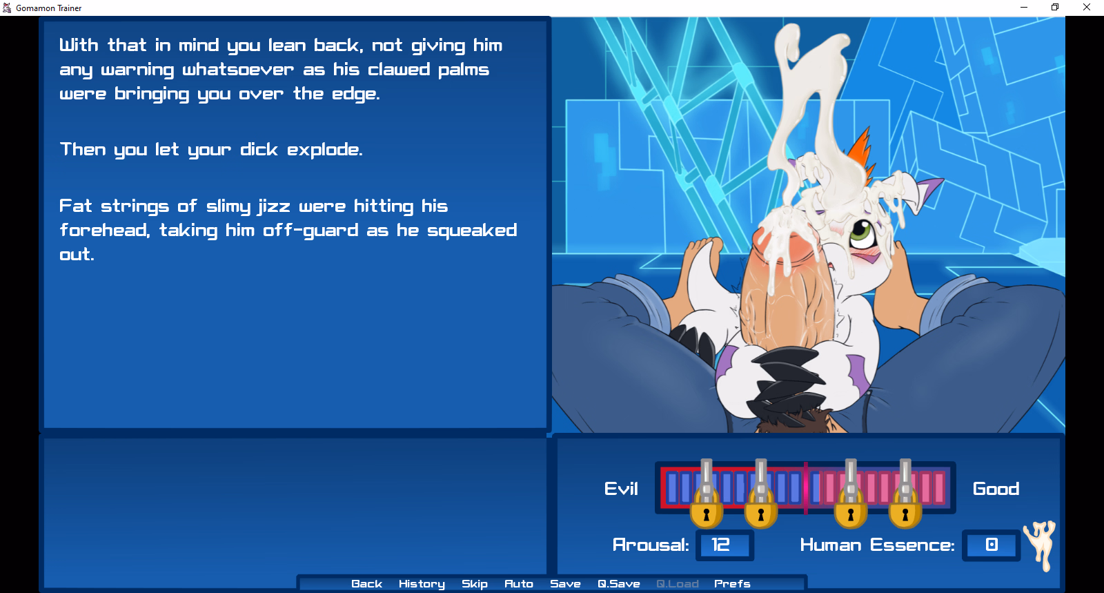 VN Ren'Py Gomamon Trainer [v0.80] [Towan-Games-Studio]