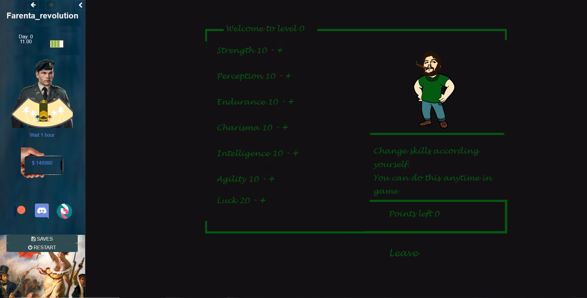 HTML Abandoned Farenta Revolution [v1.1] [ShanStarborn]
