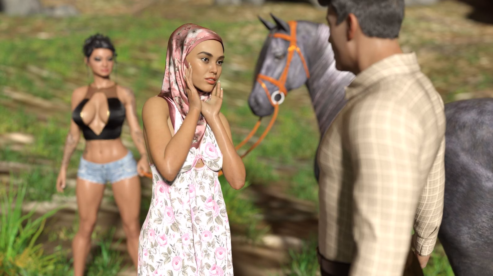 VN Ren'Py Completed Life in Middle East [v1.0] [LustfulFantasy]
