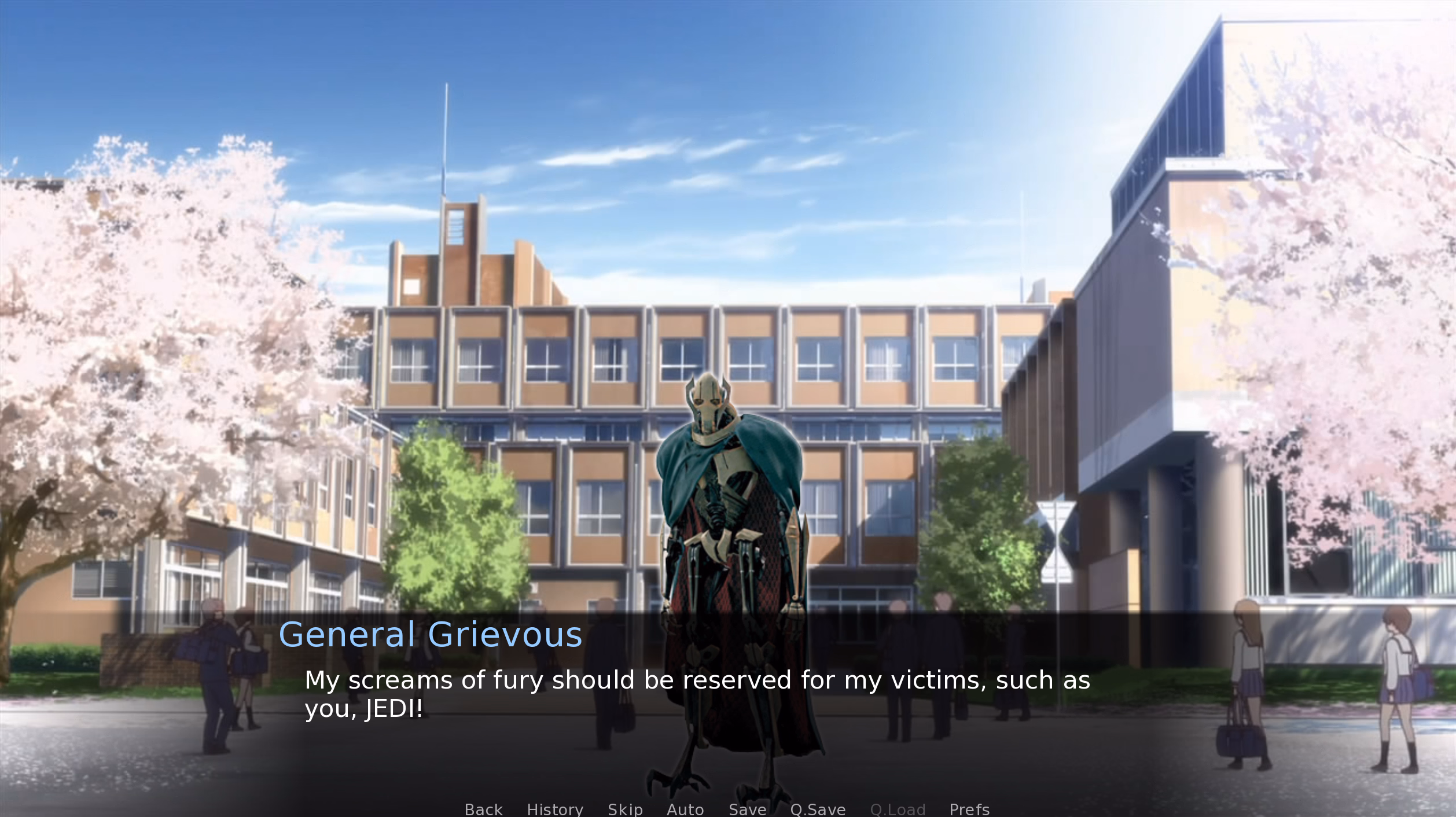 VN Ren'Py Abandoned General Grievous Dating Sim [v1.0] [queenhimikos]