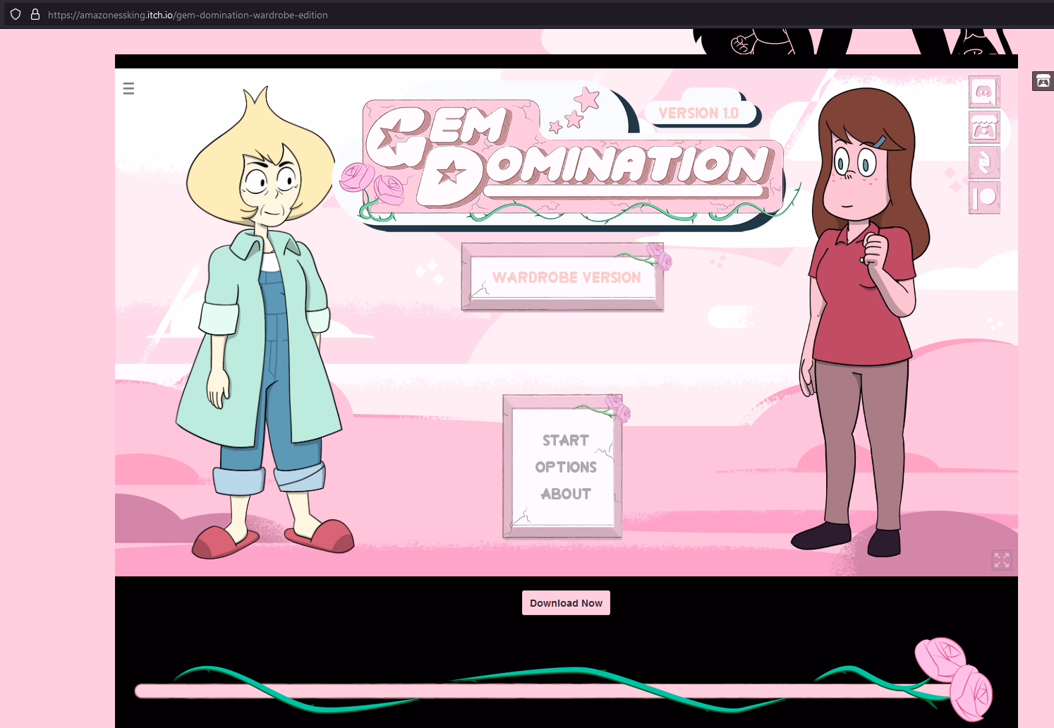 Ren'Py Completed Gem Domination - Wardrobe Edition [v1] [Amazoness Enterprise]