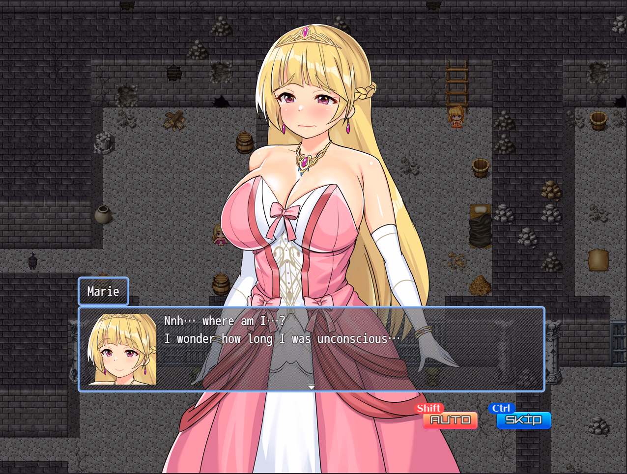 RPGM Completed Captive Princess Marie and the Castle of Depraved Monsters [Final] [HarapekoChicken]