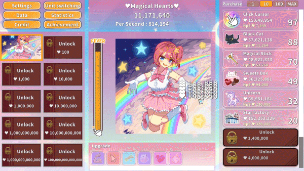 Unity Completed Magical Girl Clicker [Final] [EXAMGAMES]