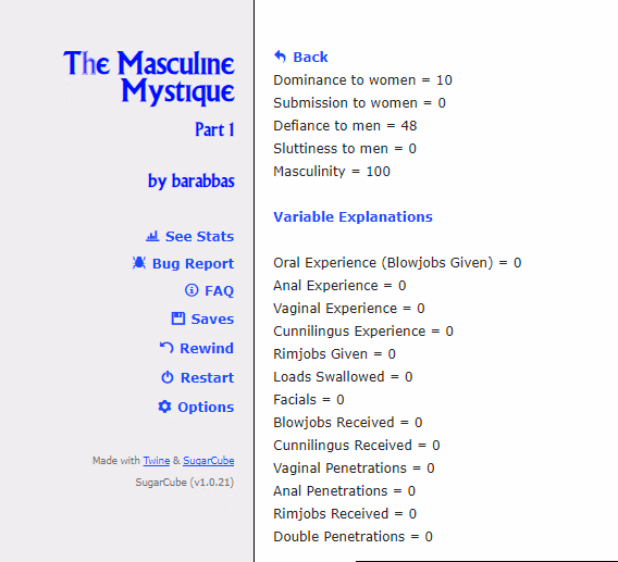 HTML Abandoned The Masculine Mystique [0.9.7a] [barabbas]