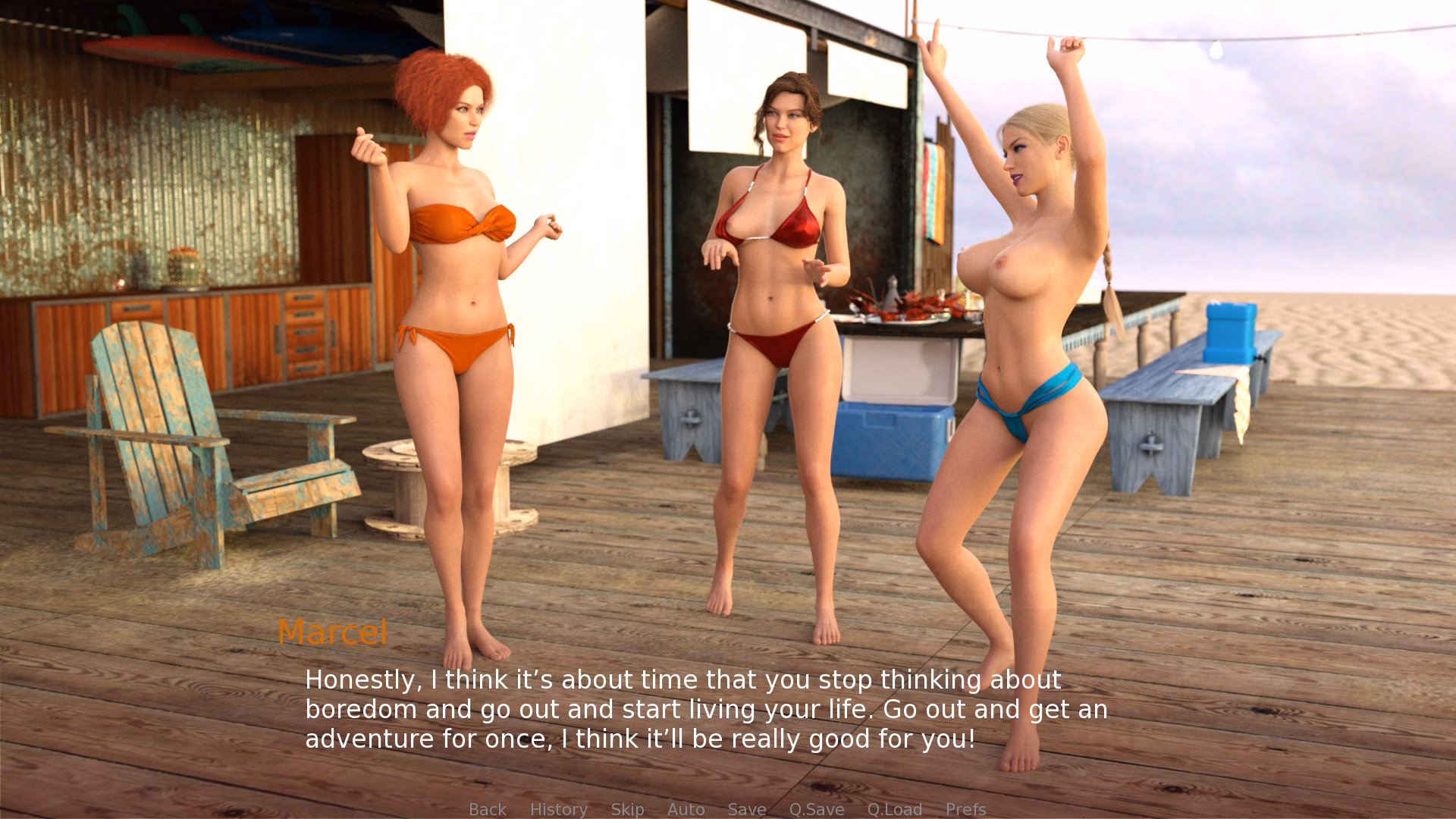 VN Ren'Py Completed Summer Pleasure [Final] [Deep Games]