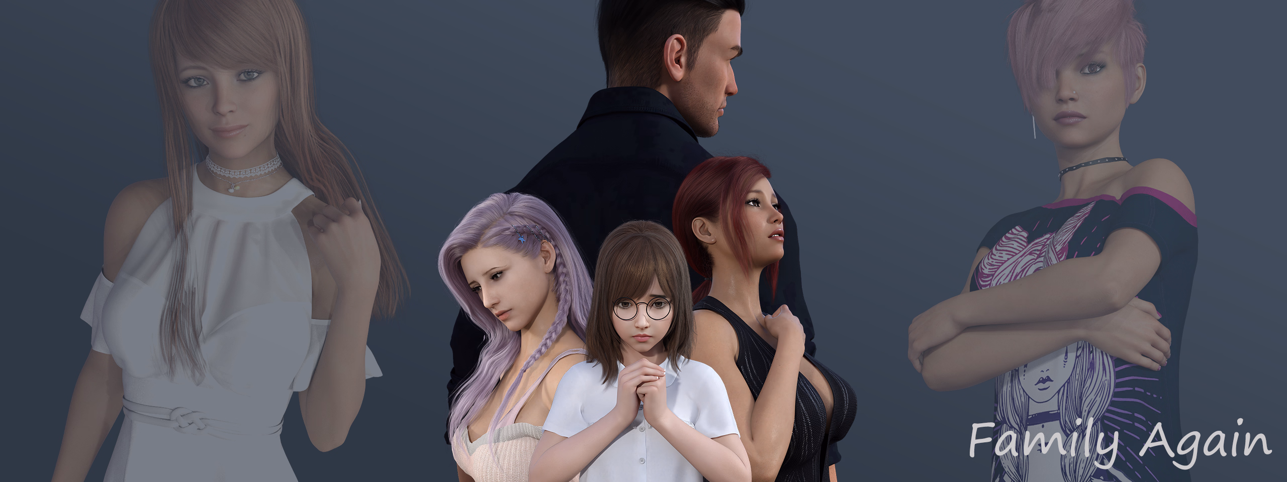 VN Ren'Py Abandoned Family Again [v0.4.0] [F_Dot]