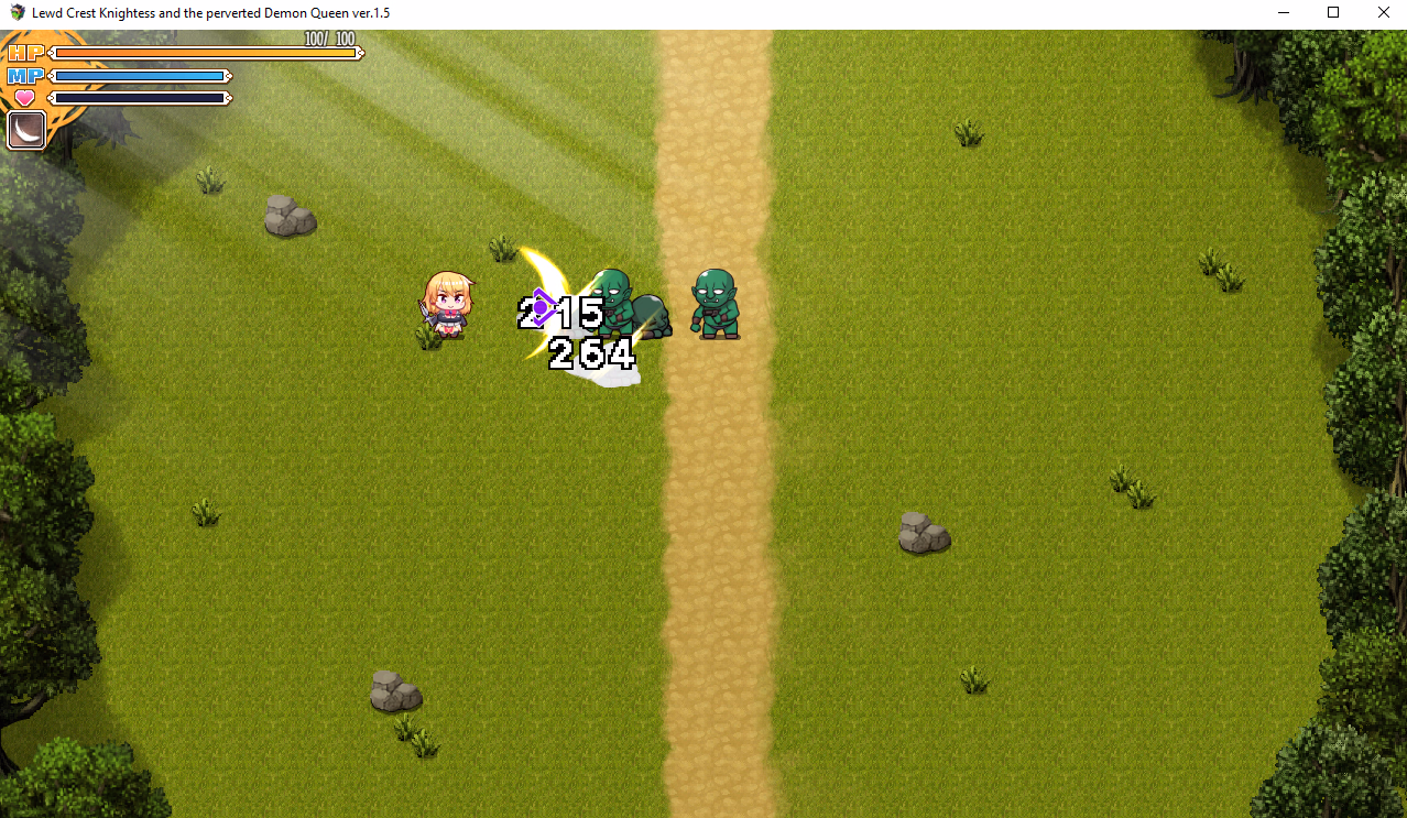 RPGM Completed Lewd Crest Knightess and the Perverted Demon Queen [v1.5] [yoshii tech]