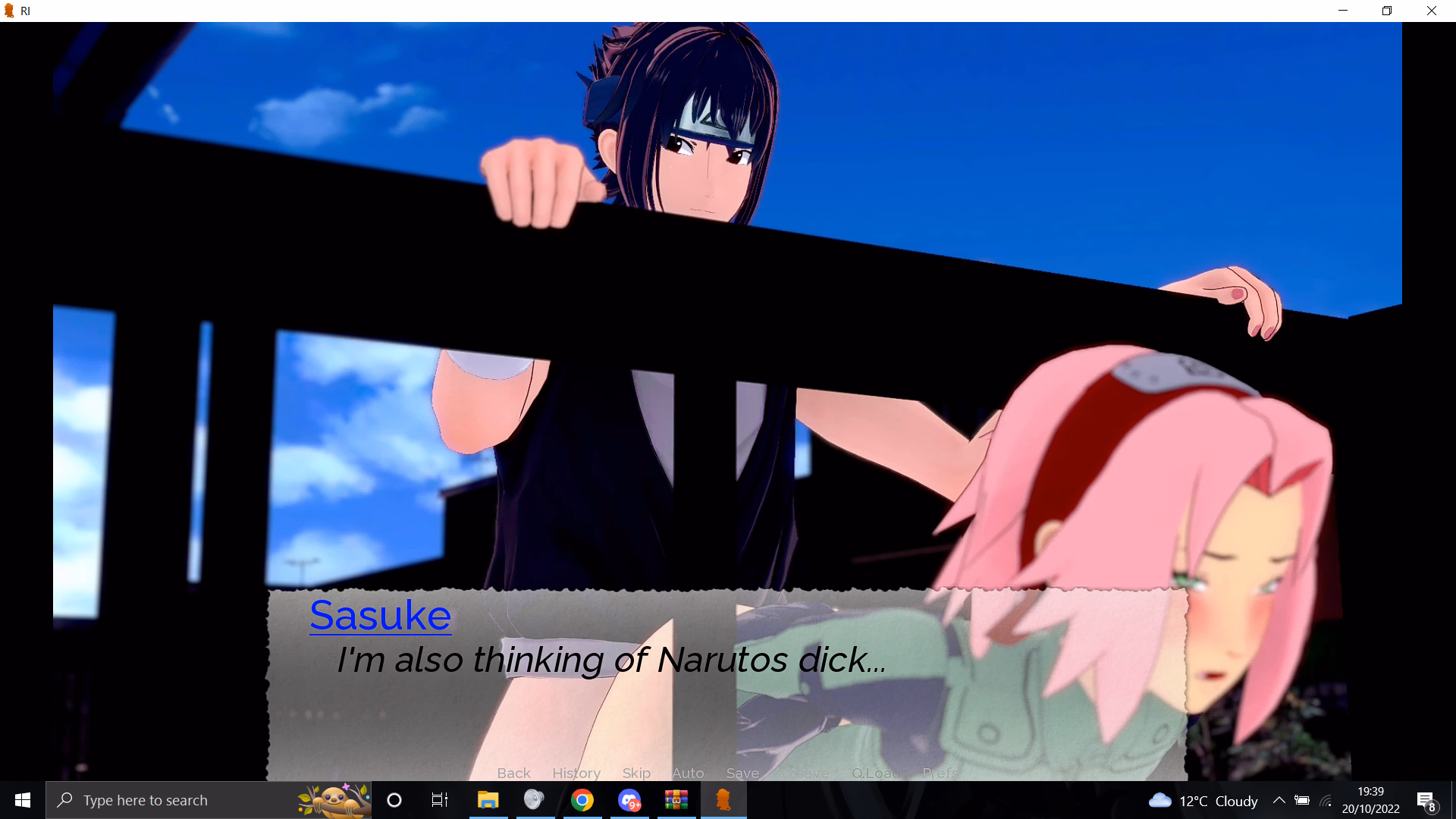 VN Ren'Py Abandoned ICHIRAKU RAMEN!1 [v0.1] [AdventureStudio]