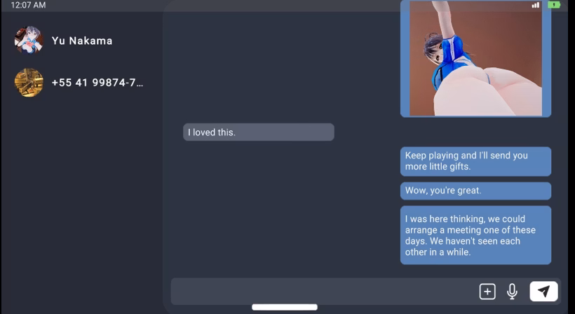 Unity Completed Chat with Yu [Final] [Faphood]
