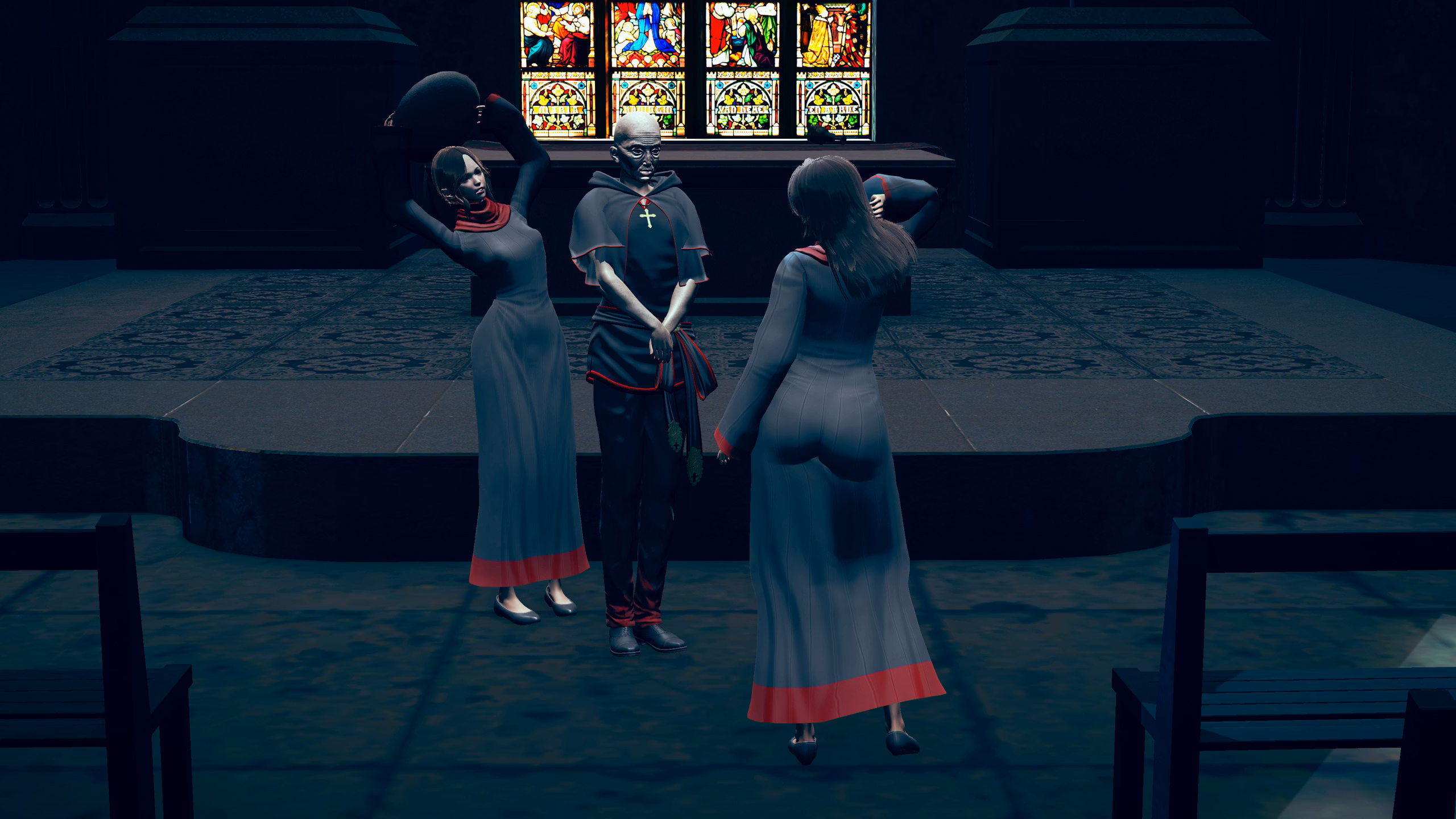 VN Ren'Py Abandoned The Chosen Acolyte [Chapter 2] [stuffnstuff0]