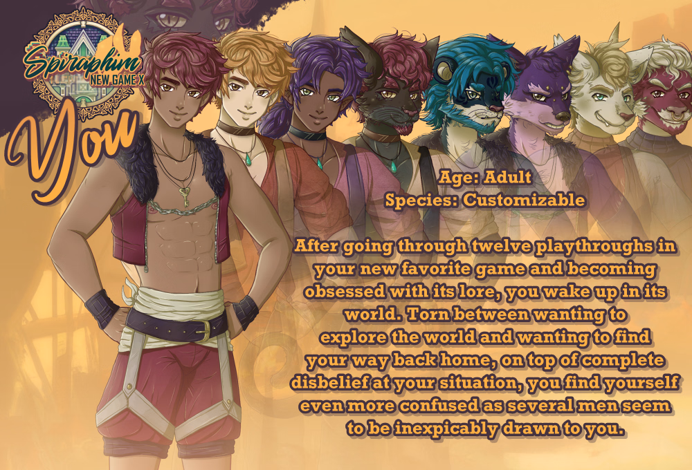 VN Ren'Py Abandoned Spiraphim: New Game X [v0.1] [Spiraphim]