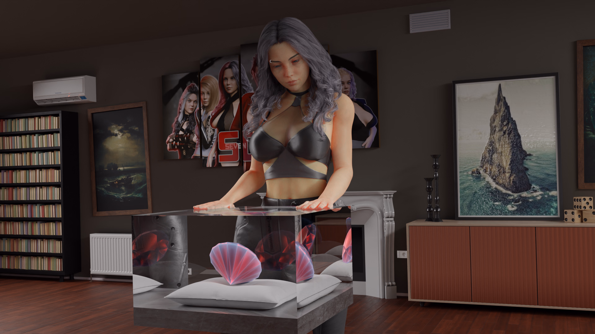 Ren'Py Abandoned Diamond's Desire [v0.4 - Crisis Breaker] [VarieneMedia]